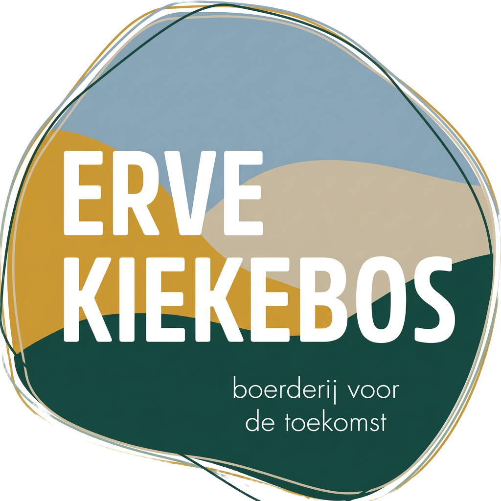 Logo van Erve Kiekebos — boerderij voor de toekomst